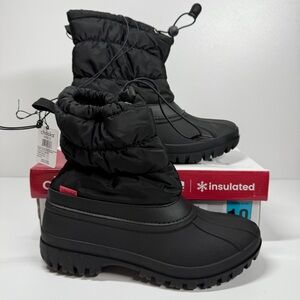 NIB• Chooka Nylon Puffer Mid Cold Weather Boot Size:10
